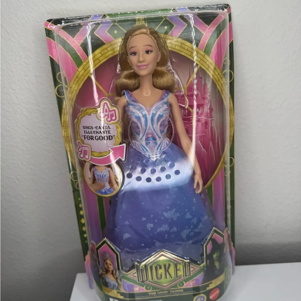 Wicked For Good Glinda Changed for Good Singing Doll Sparkling PurpleDress NWT